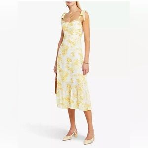 Floral Yellow Dress